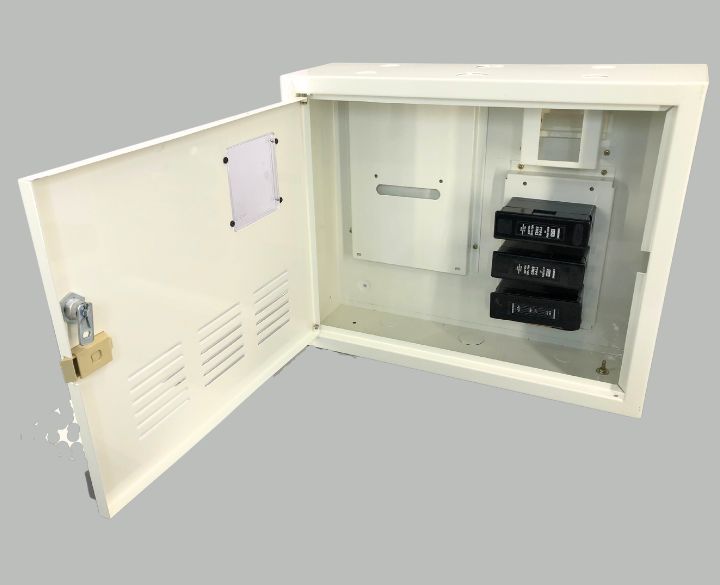 Aicon 3 Phase Meter Box With 63A. L&T FN Cubical Main Switch and 3